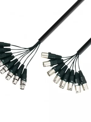 Speciální Cena Adam Hall Kabel 8x XLR M-XLR F 3m