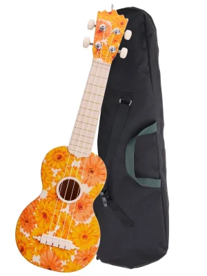 Proline Ukulele ABS plast Sopran - Beachflower Finální Výprodej