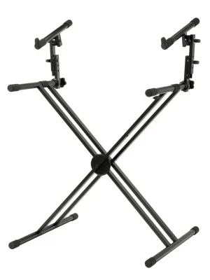 Novinka Proline dvojitý stojan na klávesy s nástavcem