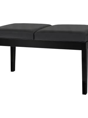 Nová Kolekce Proline klavírní stolička dvojitá černá lesklá