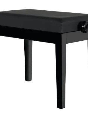 Proline klavírní stolička Model P černá lesklá Výprodej